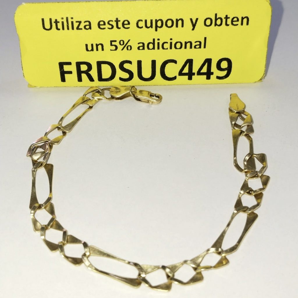 PULSERA ORO 14 K 5.6 GRMS (SEMINUEVO)