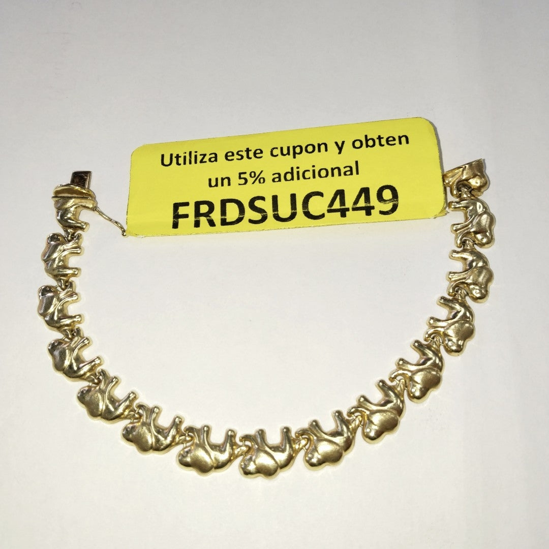 PULSERA ORO 14 K 12.3 GRMS (SEMINUEVO)