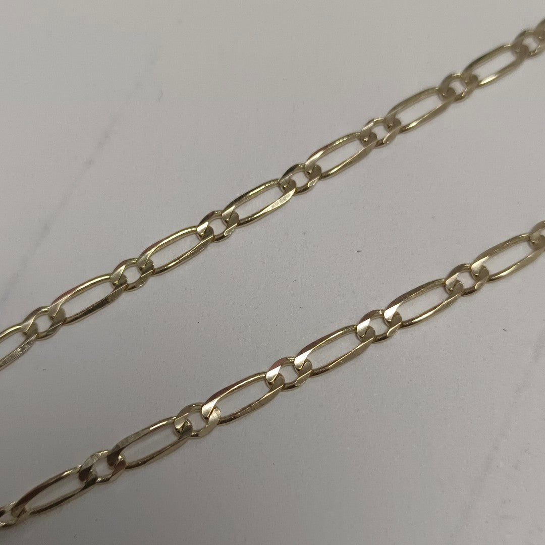 CADENAS 1X1 ORO 14K 55 CM 7.5 GR (NUEVO)