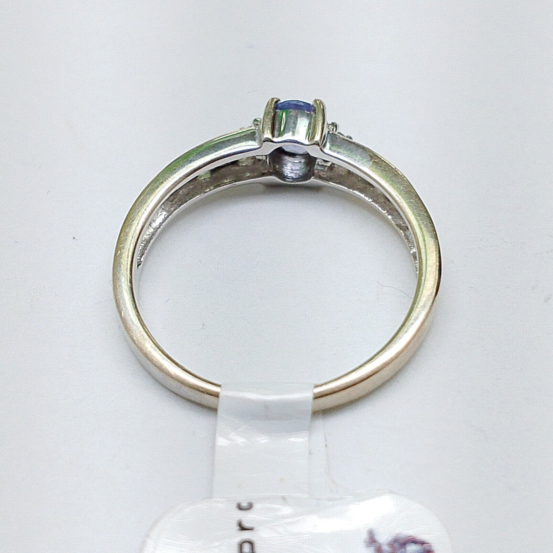 ANILLITO ORO BLANCO 14 K 2.1 GRMS (SEMINUEVO)
