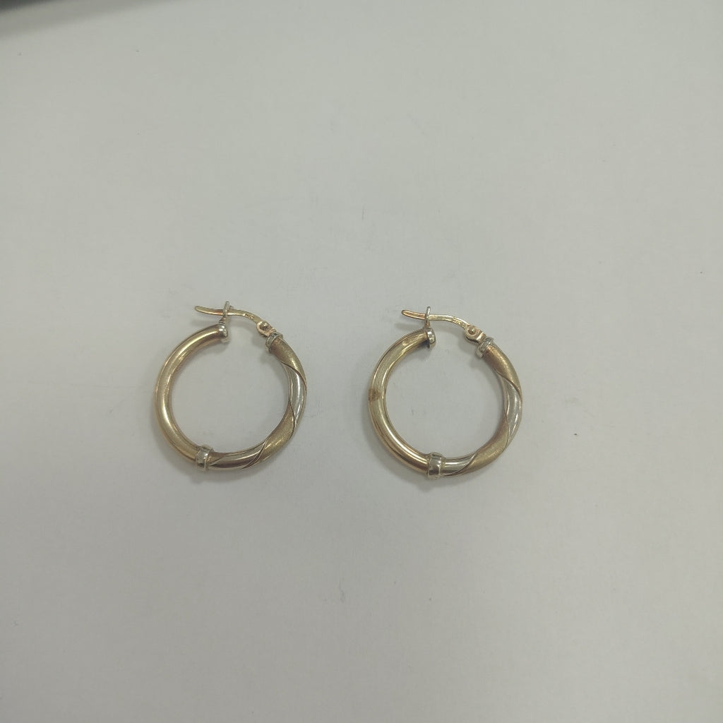 ARRACADAS PAR ORO 14 K 3.5 GRMS (SEMINUEVO)