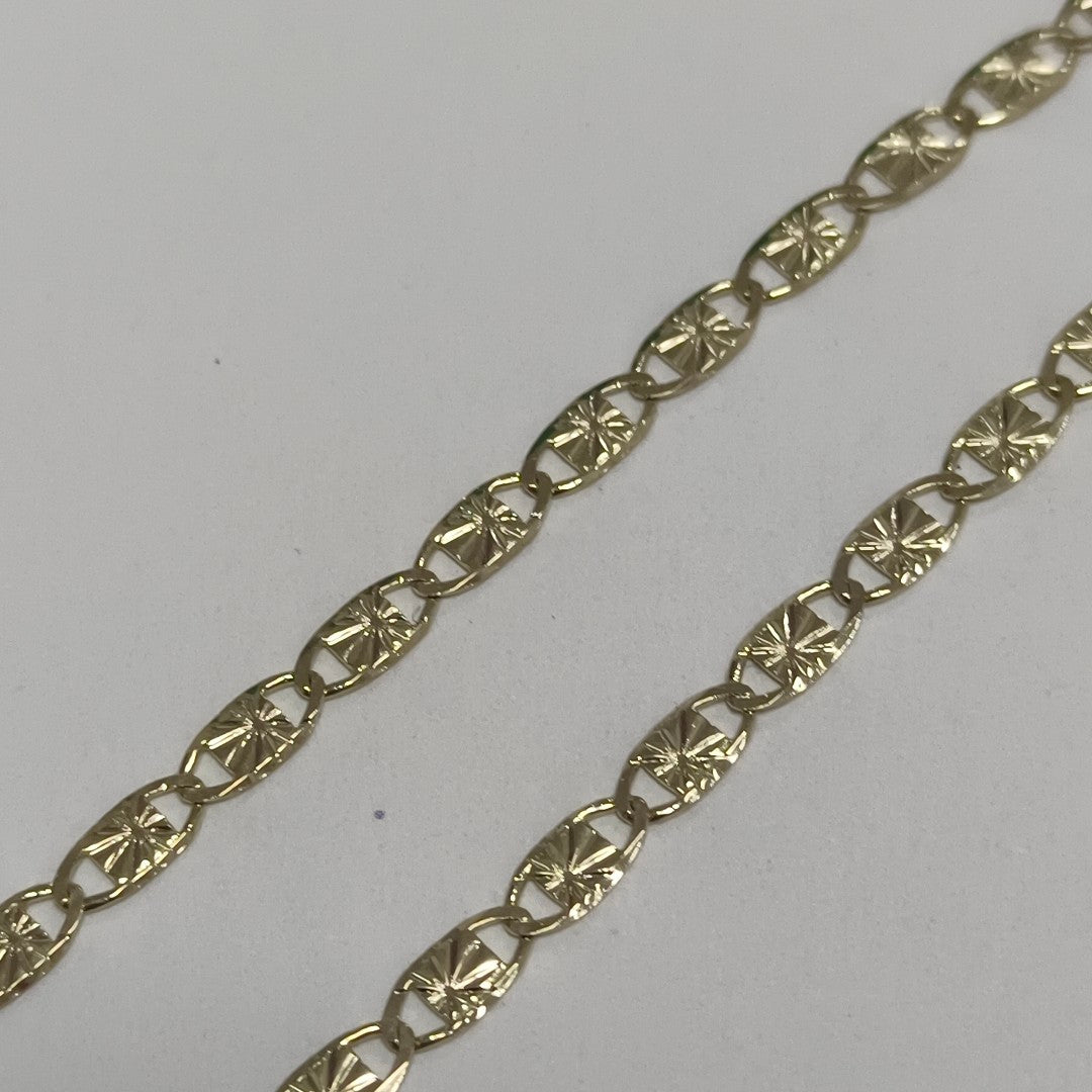 CADENAS GUCHI ORO 14K 55 CM 7.2 GR (NUEVO)
