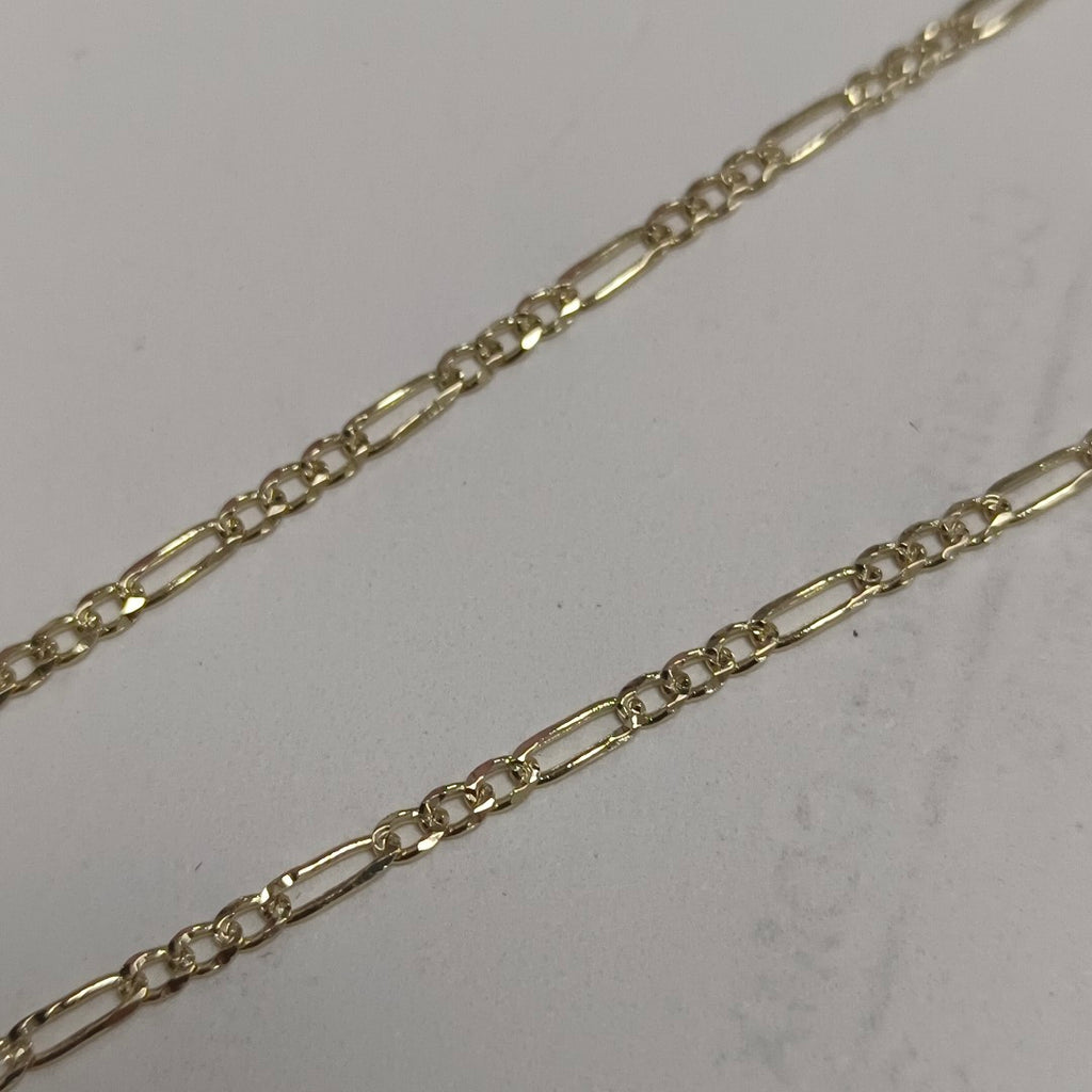 CADENAS 3X1 ORO 14K 55 CM 4 GR (NUEVO)