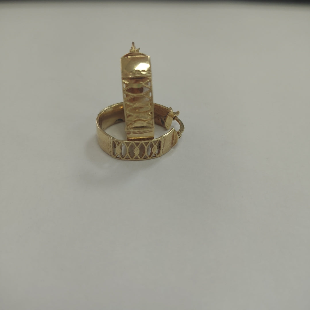 ARETES PAR ORO 14 K 3,90 GRMS (SEMINUEVO)