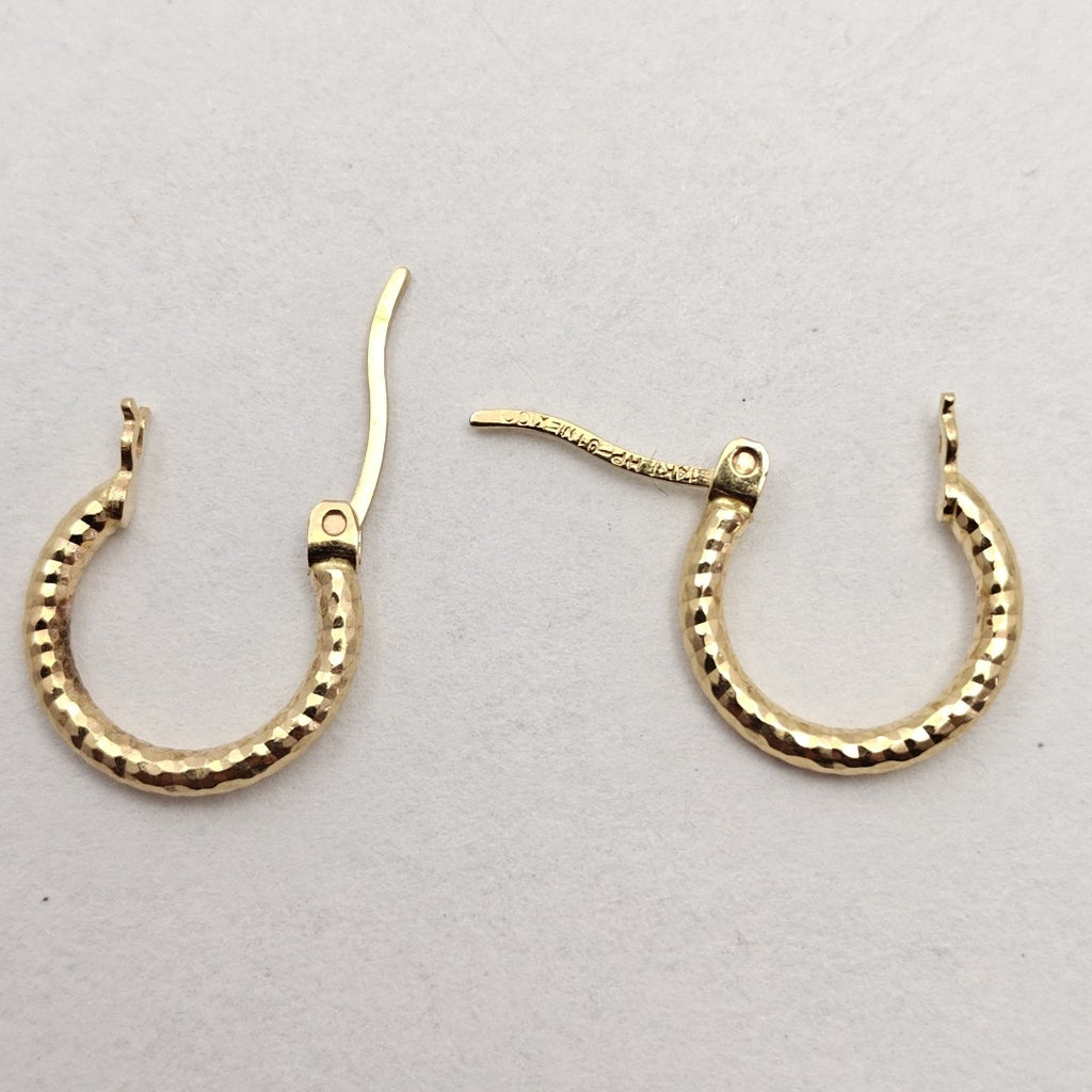 ARRACADAS PAR ORO 14 K 1,40 GRMS (SEMINUEVO)