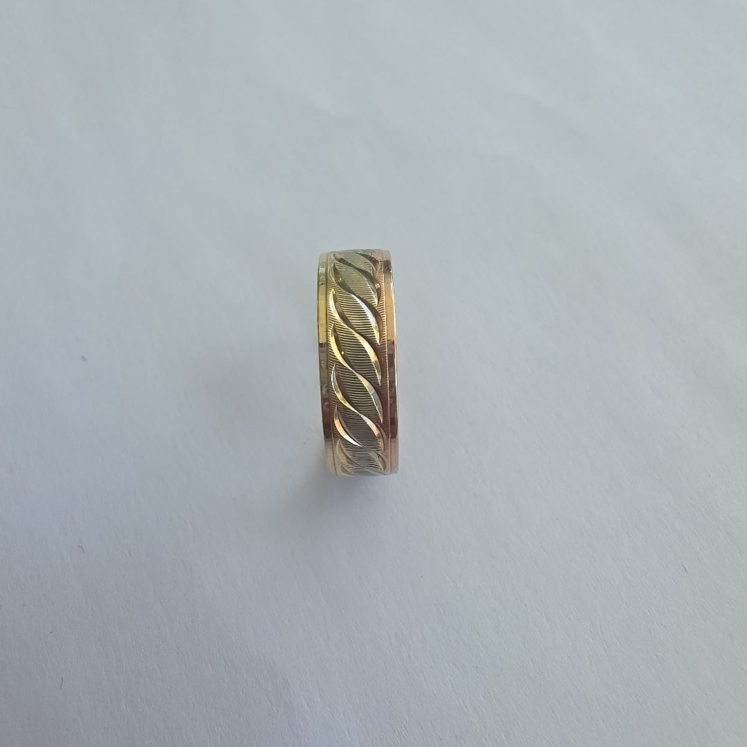 ARGOLLA ORO COMBINADO 10 K 2,60 GRMS (SEMINUEVO)