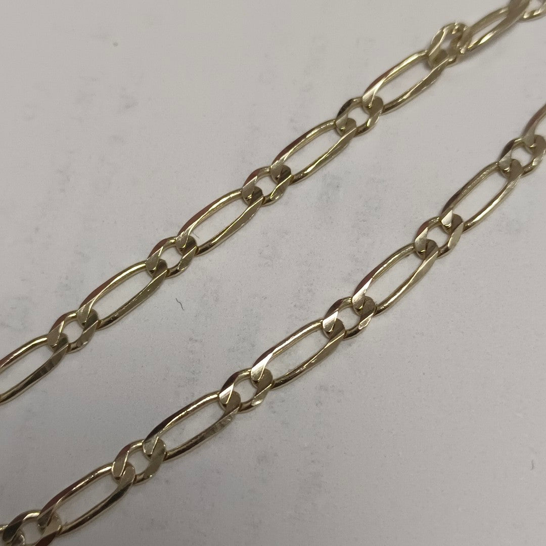 PULSERAS 1X1 ORO 14K 18 CM 2.6 GR (NUEVO)
