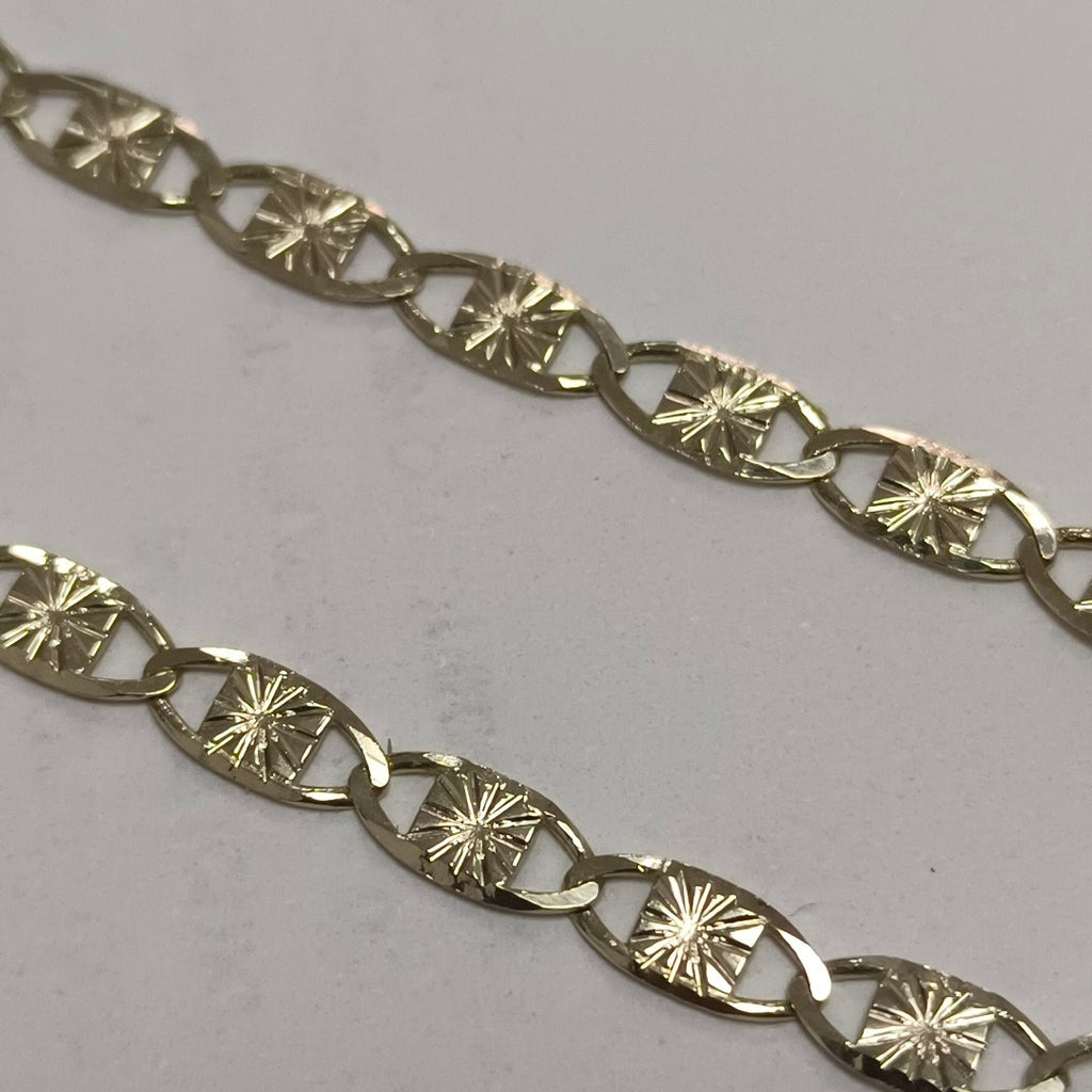 PULSERAS GUCHI ORO 14K 18 CM 2.9 GR (NUEVO)