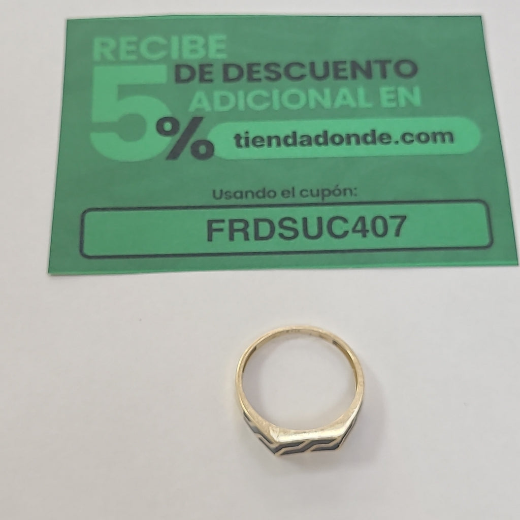 ANILLO ORO 14 K 3.1 GRMS (SEMINUEVO)