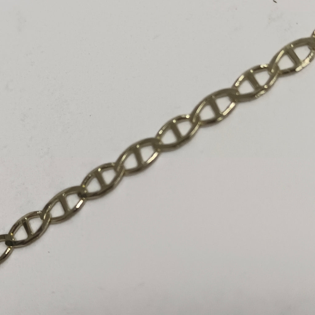 CADENAS TEJIDO GUCHI ORO 10K 60 CM 4.2 GR (NUEVO)