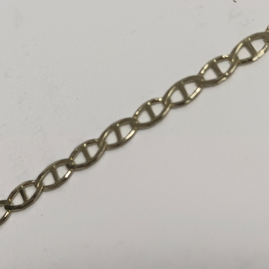 CADENAS TEJIDO GUCHI ORO 10K 60 CM 4.2 GR (NUEVO)