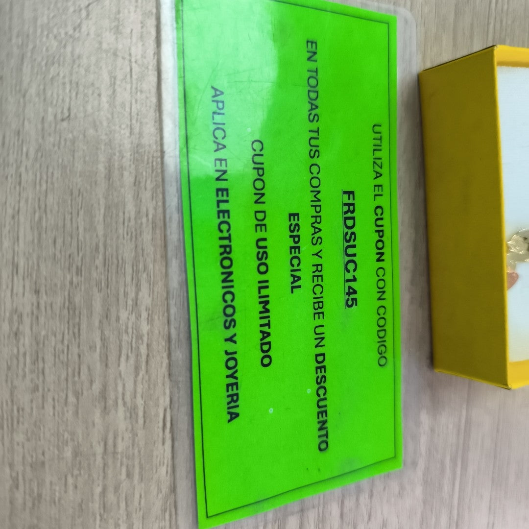 CADENA, DIJE ORO 14 K 3.4 GRMS (SEMINUEVO)