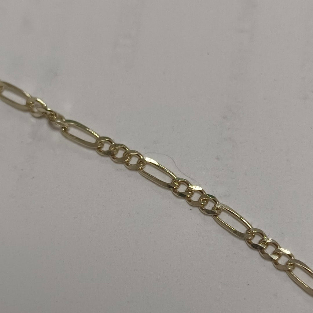 CADENAS TEJIDO 3X1 ORO 10K 50 CM 2.9 GR (NUEVO)