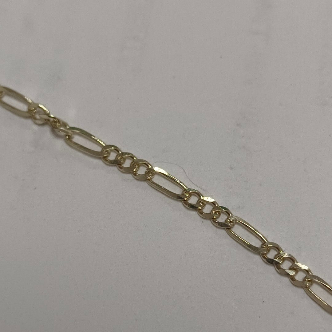 CADENAS TEJIDO 3X1 ORO 10K 50 CM 2.9 GR (NUEVO)