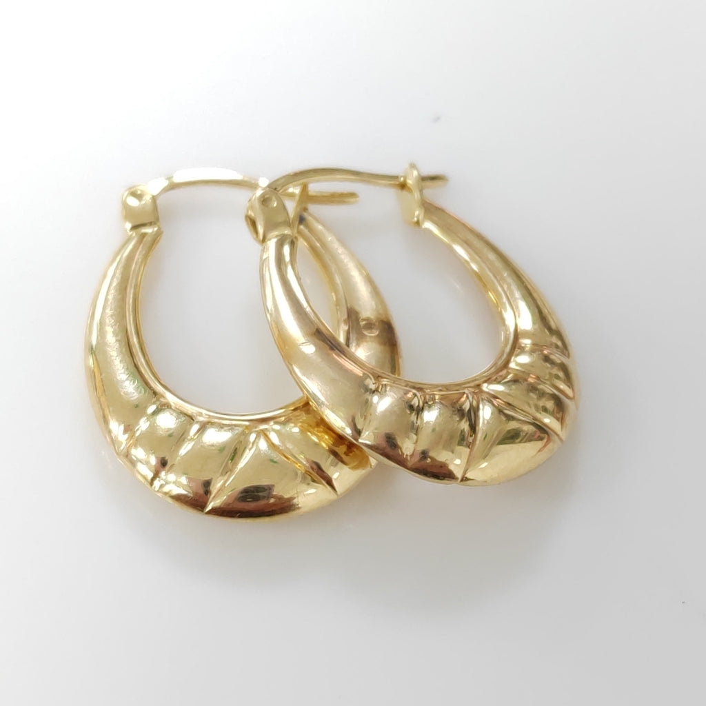 ARETES PAR ORO 14 K 2.3 GRMS (SEMINUEVO)