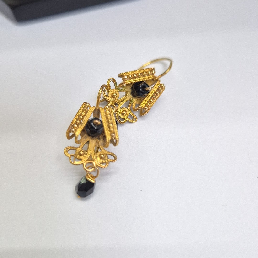 ARETES PAR ORO 10 K 2.9 GRMS (SEMINUEVO)