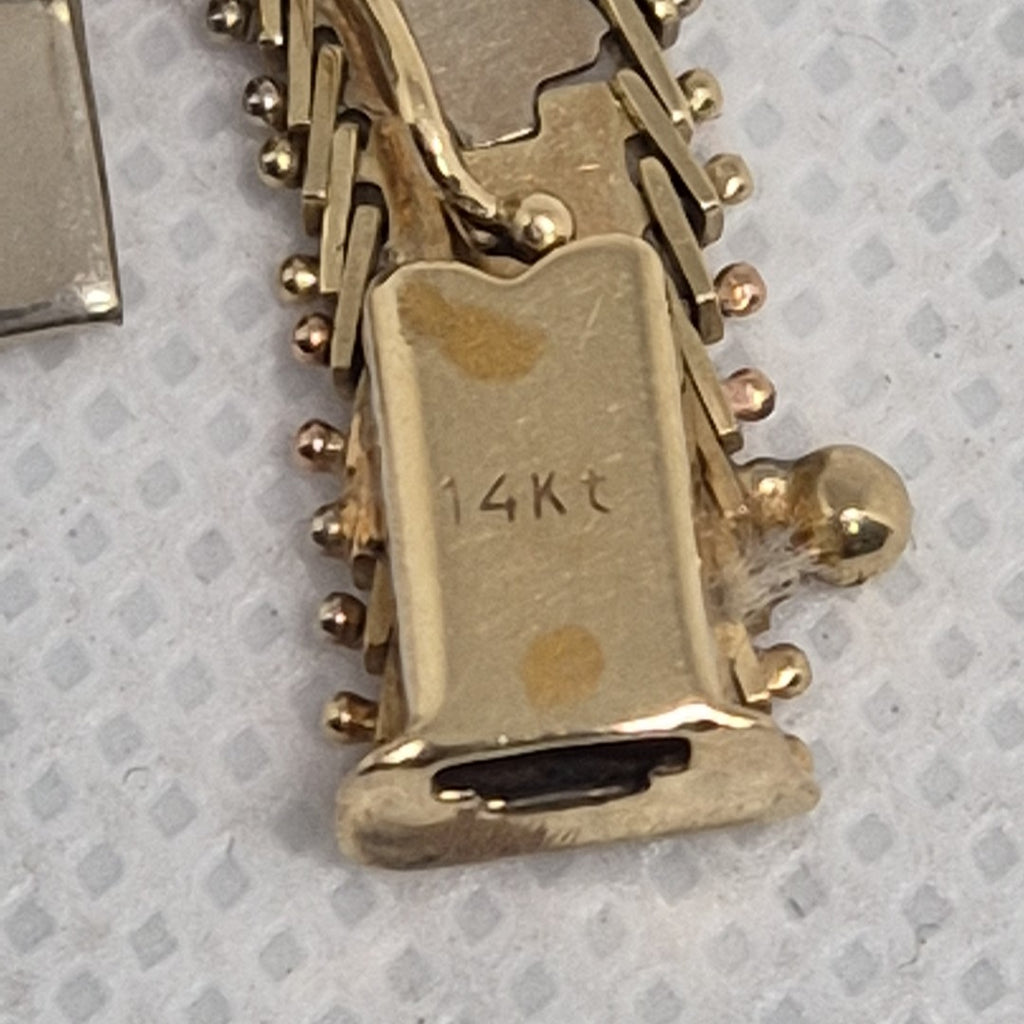 PULSERA ORO 14 K 9.5 GRMS (SEMINUEVO)