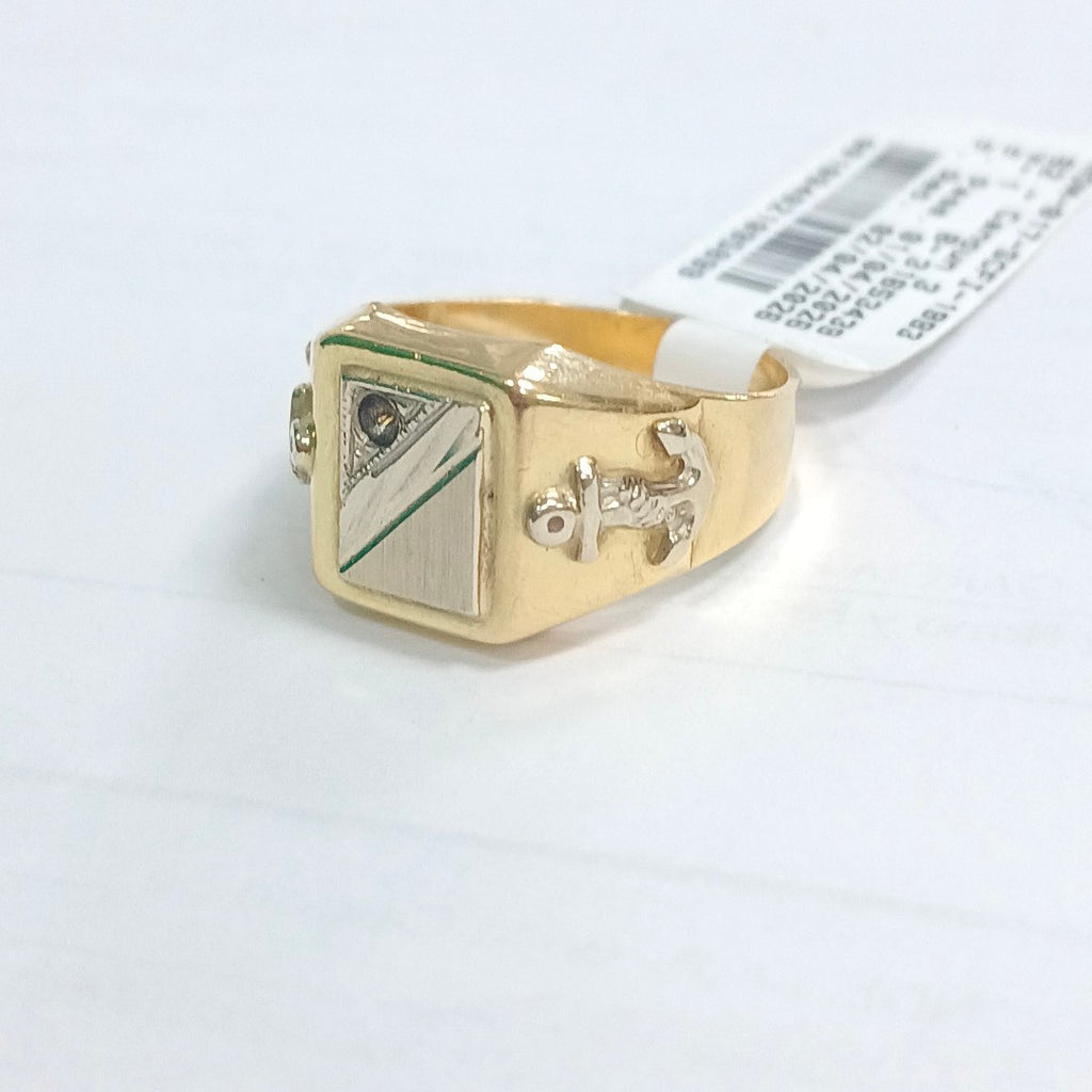 ANILLO ORO 18 K 6.6 GRMS (SEMINUEVO)