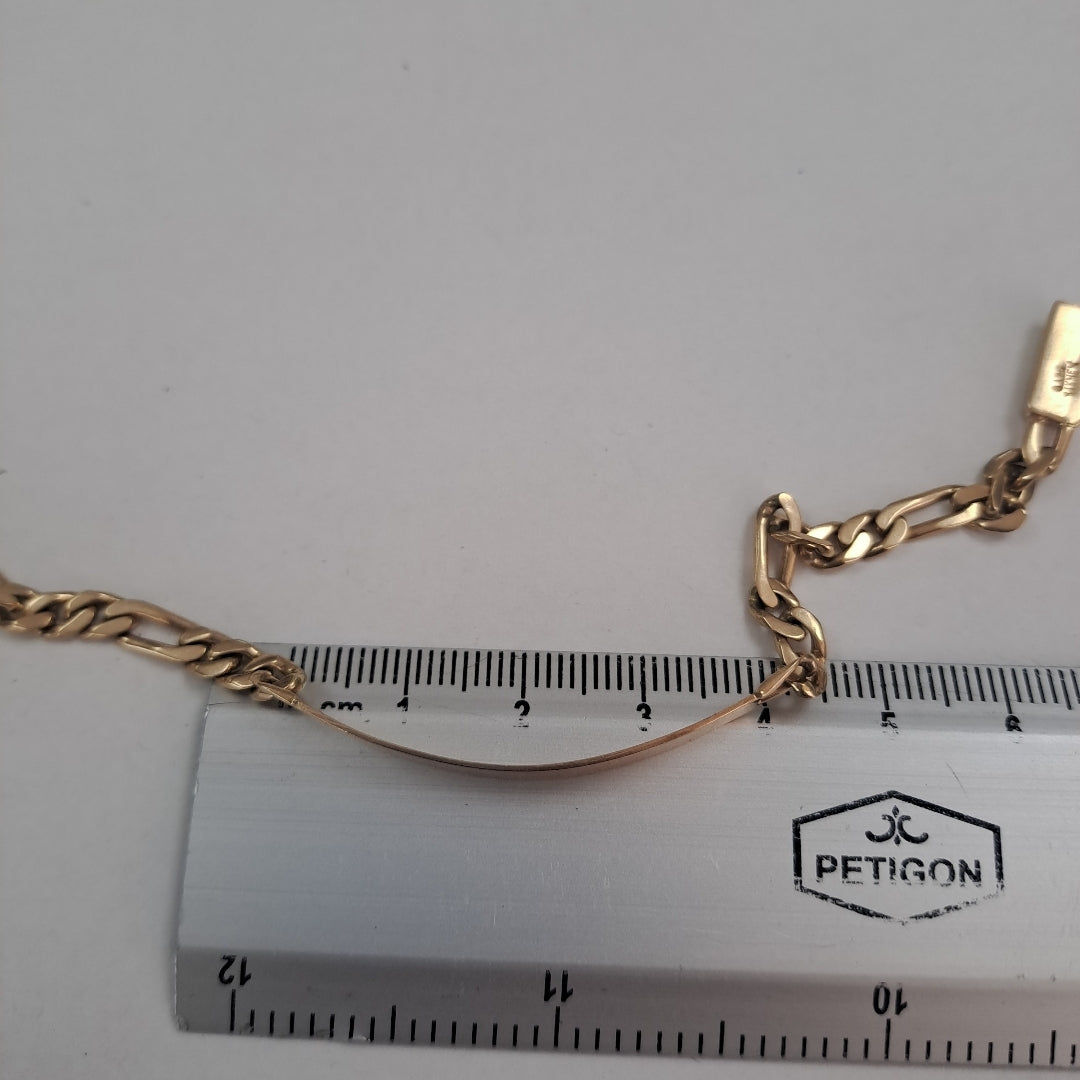 ESCLAVA ORO 14 K 7,40 GRMS (SEMINUEVO)