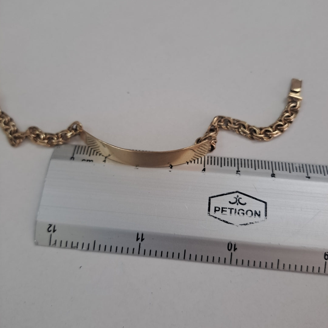 ESCLAVA ORO 14 K 7,30 GRMS (SEMINUEVO)