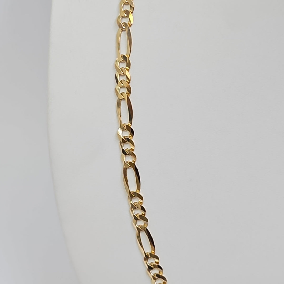 CADENAS 3X1 ORO 14K 55 CM 17.8 GR (NUEVO)