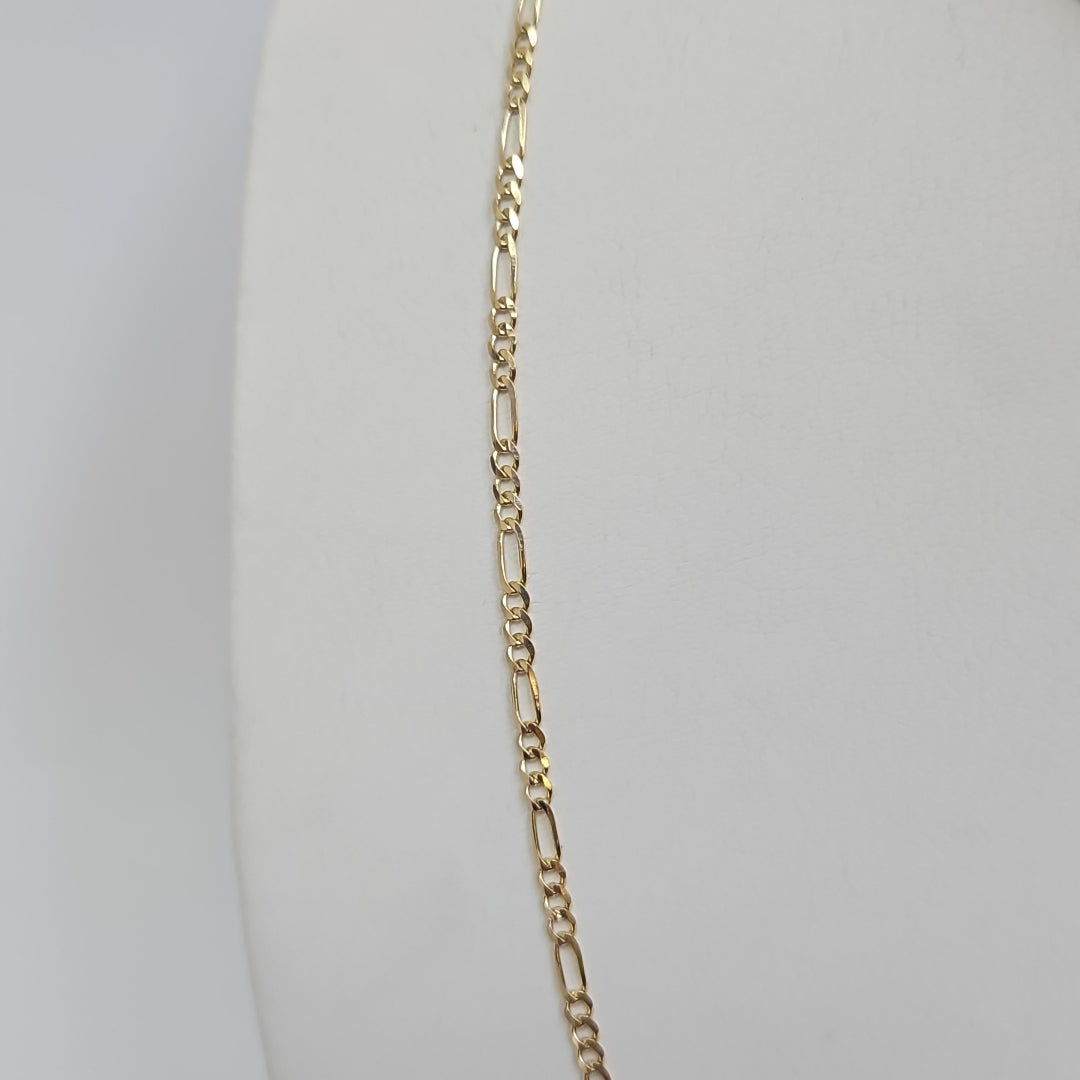 CADENAS 3X1 ORO 14K 55 CM 5.2 GR (NUEVO)