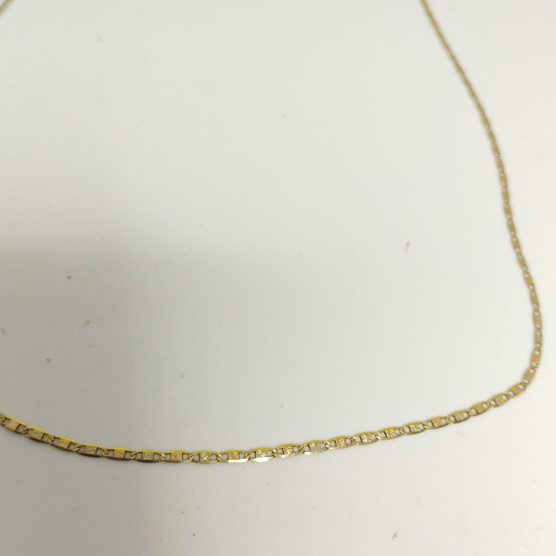 CADENA ORO 14 K 2,00 GRMS (SEMINUEVO)