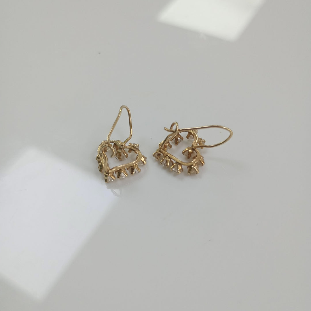 ARETES PAR ORO 10 K 1.6 GRMS (SEMINUEVO)