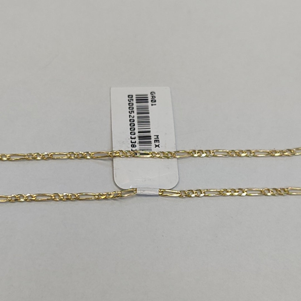 PULSERAS BARBADA ORO 14K 21 CM 1.7 GR (NUEVO)