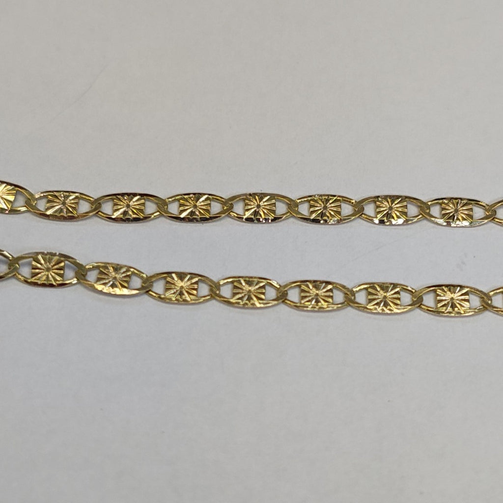 PULSERAS GUCHI ORO 14K 18 CM 2.9 GR (NUEVO)