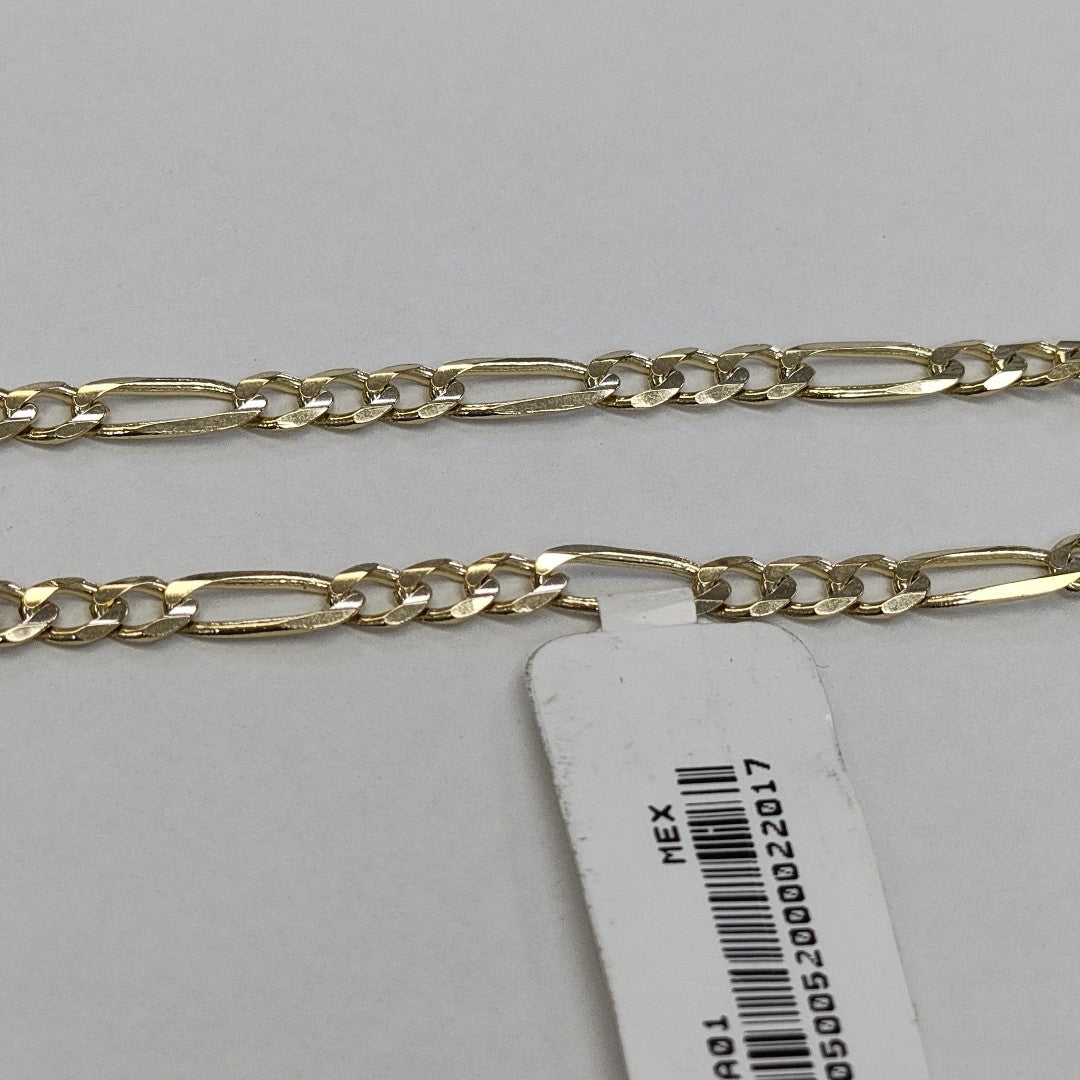 PULSERAS TEJIDO 3X1 ORO 14K 18 CM 4.2 GR (NUEVO)