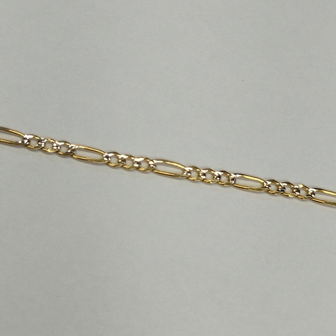 CADENAS 3X1 DIAMANTADA ORO 14K 55 CM 8.4 GR (NUEVO)