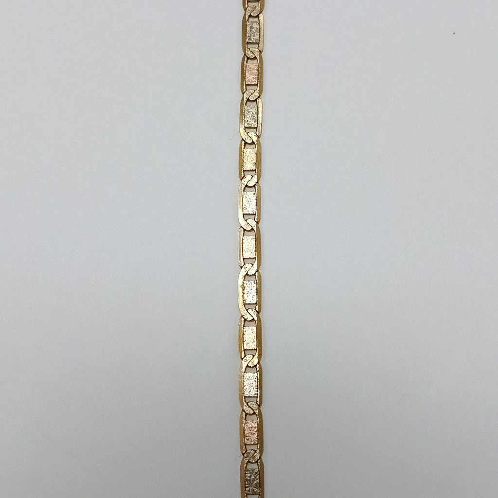 PULSERA ORO COMBINADO 10 K 4,20 GRMS (SEMINUEVO)