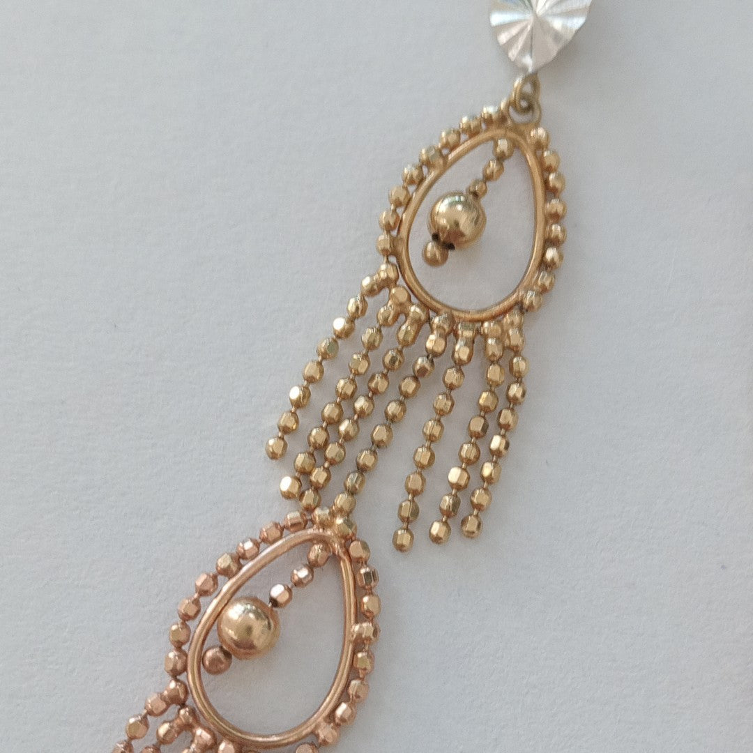 ARETES PAR ORO 10 K 2.4 GRMS (SEMINUEVO)