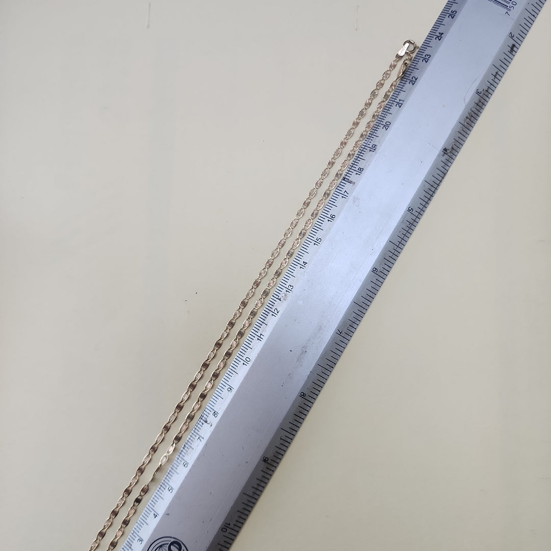 CADENA ORO 10 K 2.3 GRMS (SEMINUEVO)