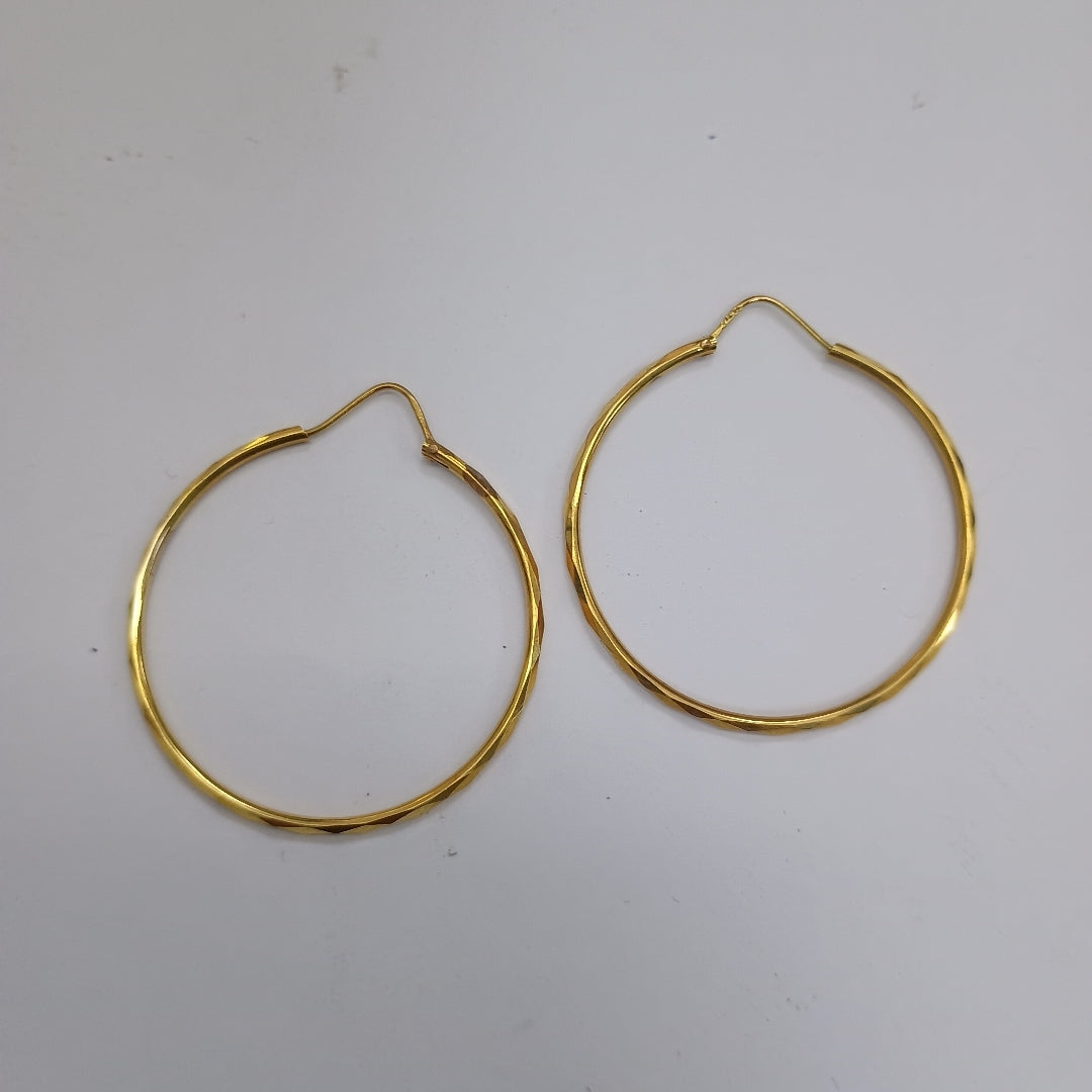 ARRACADAS PAR ORO 18 K 2.3 GRMS (SEMINUEVO)
