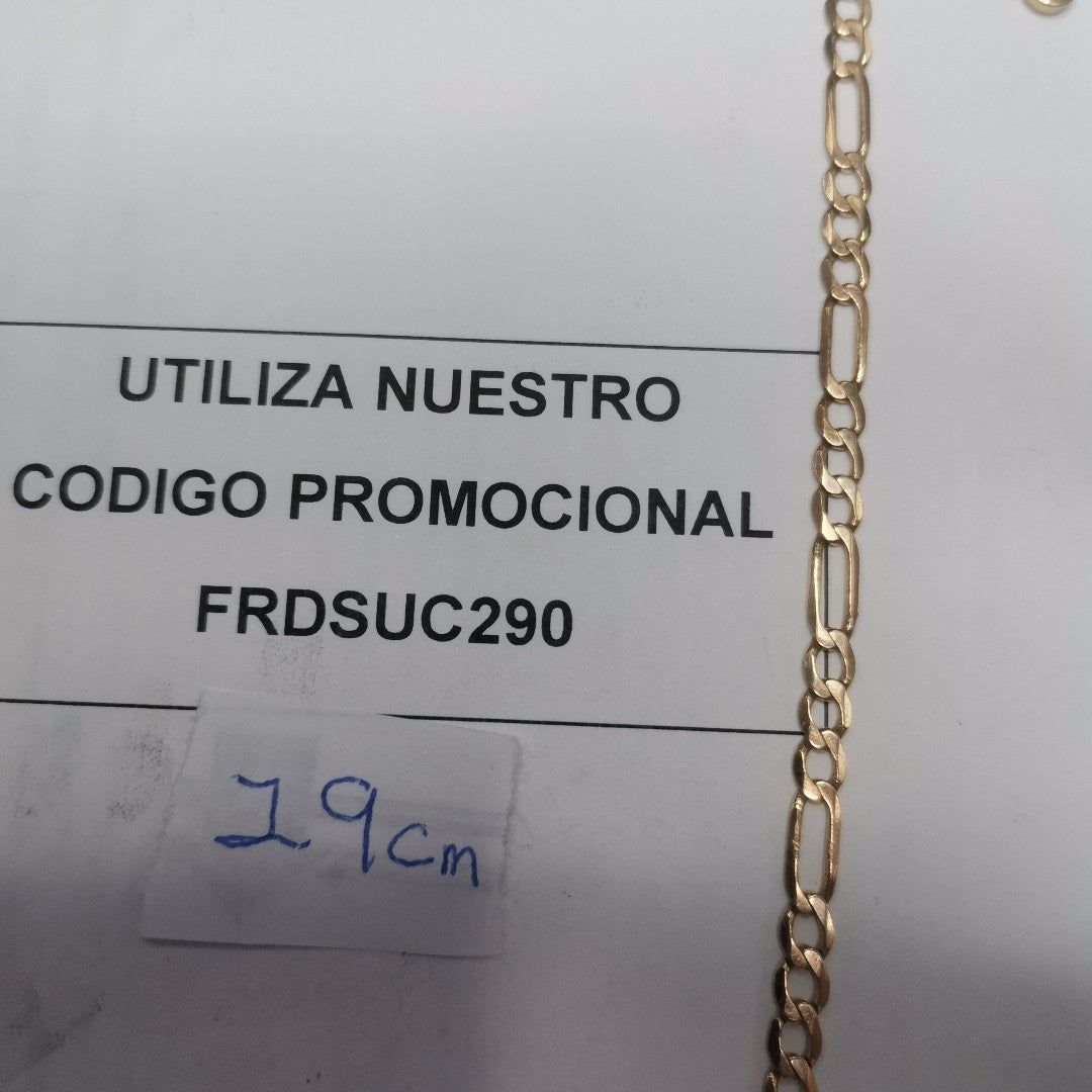 PULSERA ORO 14 K 3.9 GRMS (SEMINUEVO)