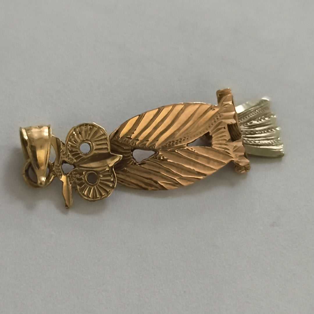 DIJE ORO COMBINADO 14 K 2.6 GRMS (SEMINUEVO)