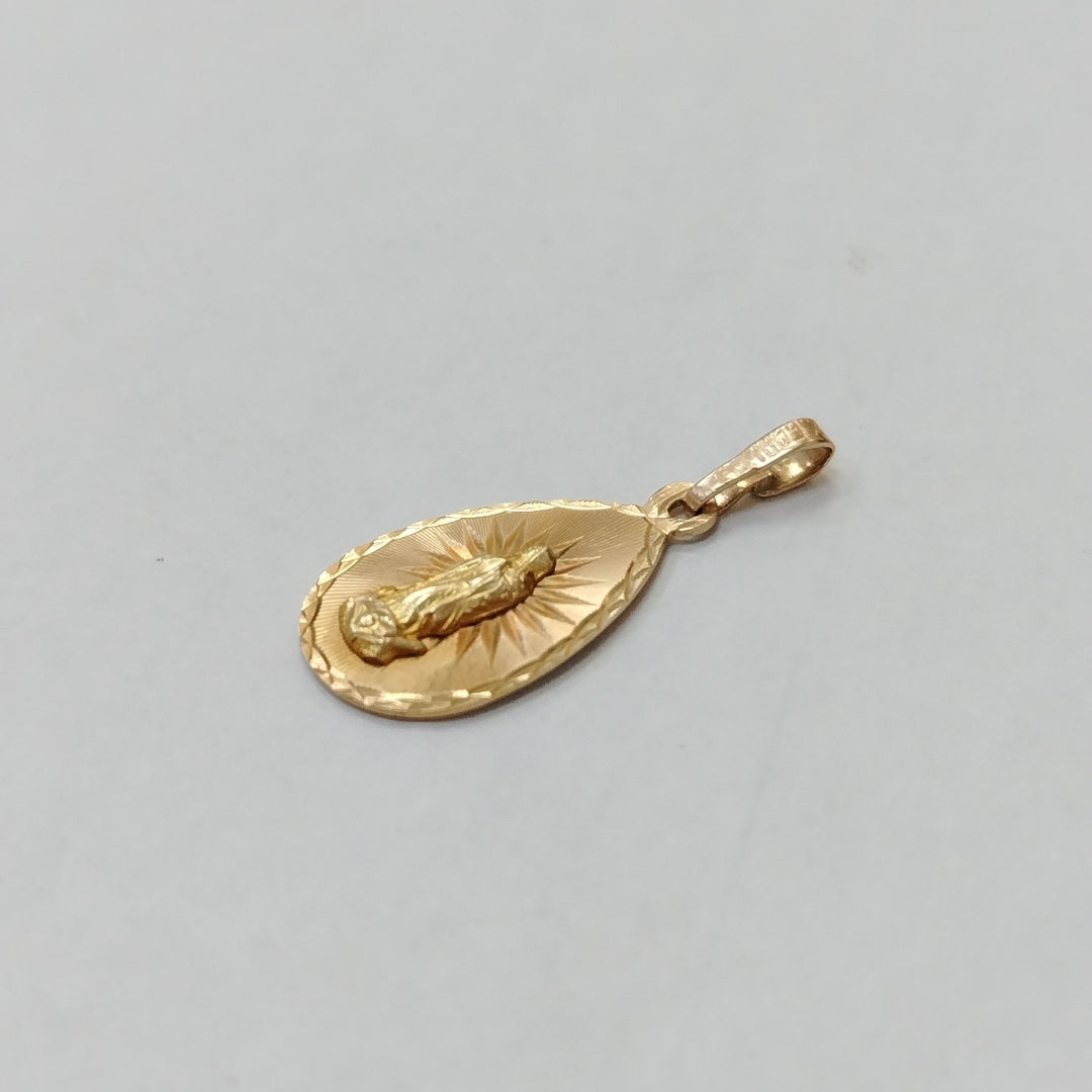 MEDALLA RELIGIOSA ORO 14 K 1.1 GRMS (SEMINUEVO)