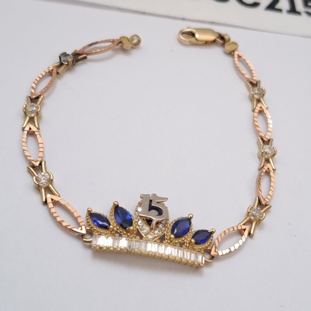 PULSERA ORO 14 K 8.3 GRMS (SEMINUEVO)
