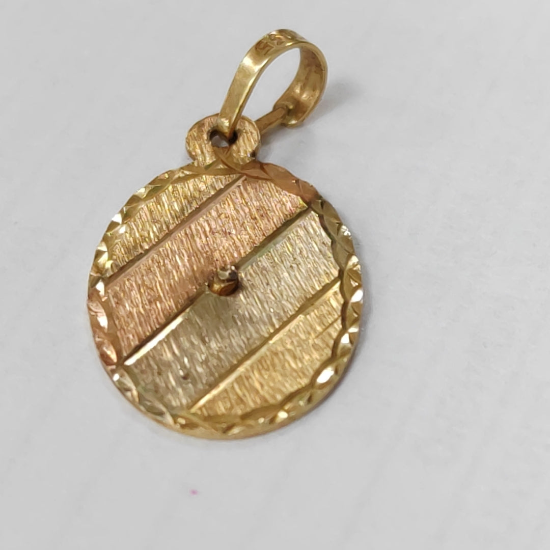 DIJE ORO COMBINADO 14 K 1,20 GRMS (SEMINUEVO)