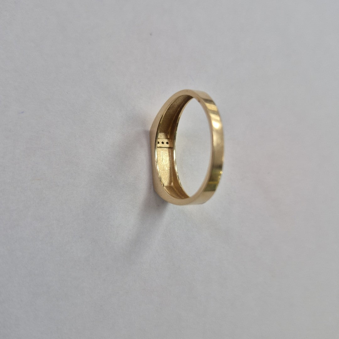 ANILLO ORO 14 K 3.4 GRMS (SEMINUEVO)