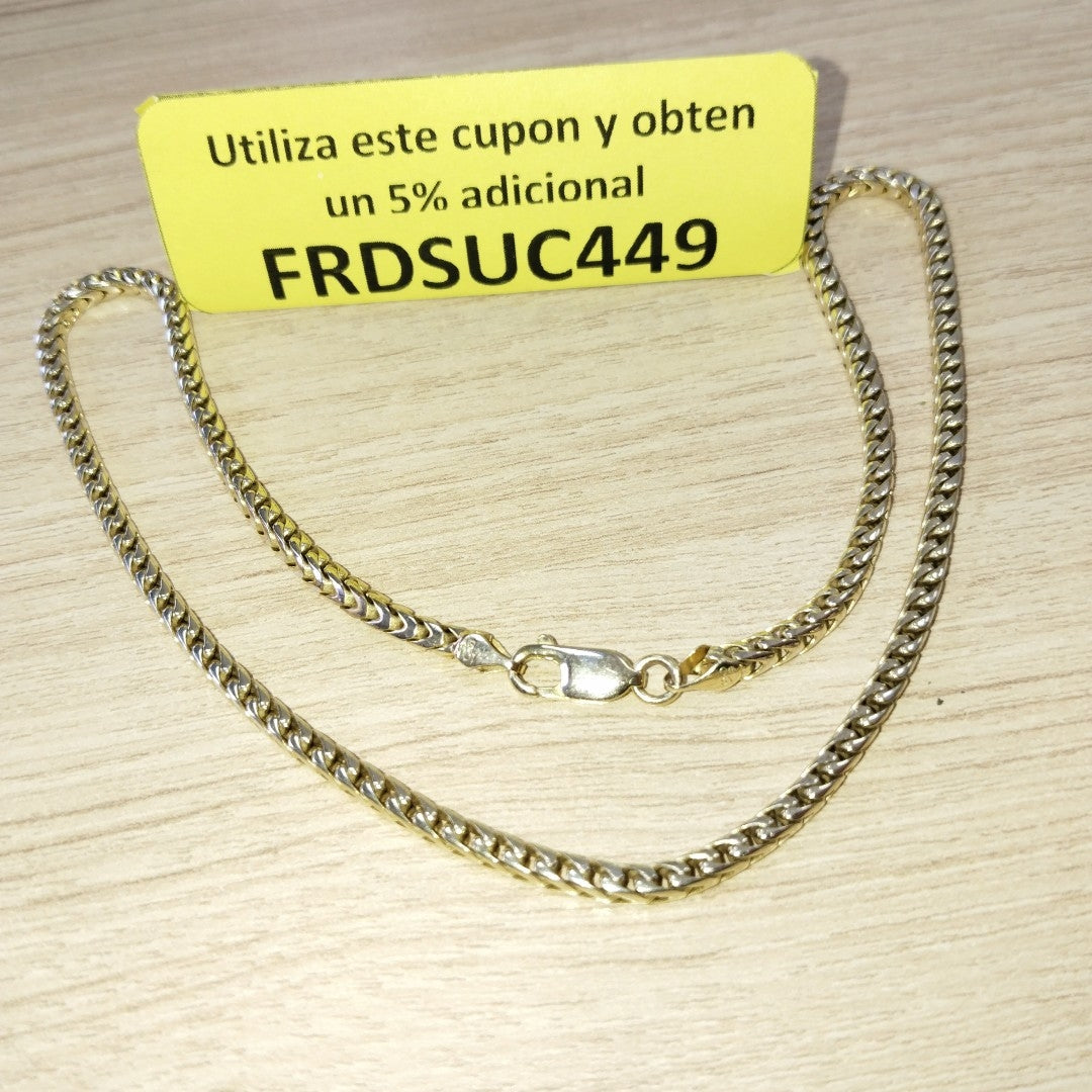CADENA ORO 10 K 24.1 GRMS (SEMINUEVO)