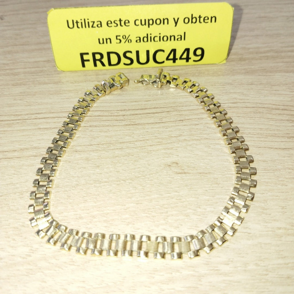 PULSERA ORO 14 K 9.9 GRMS (SEMINUEVO)