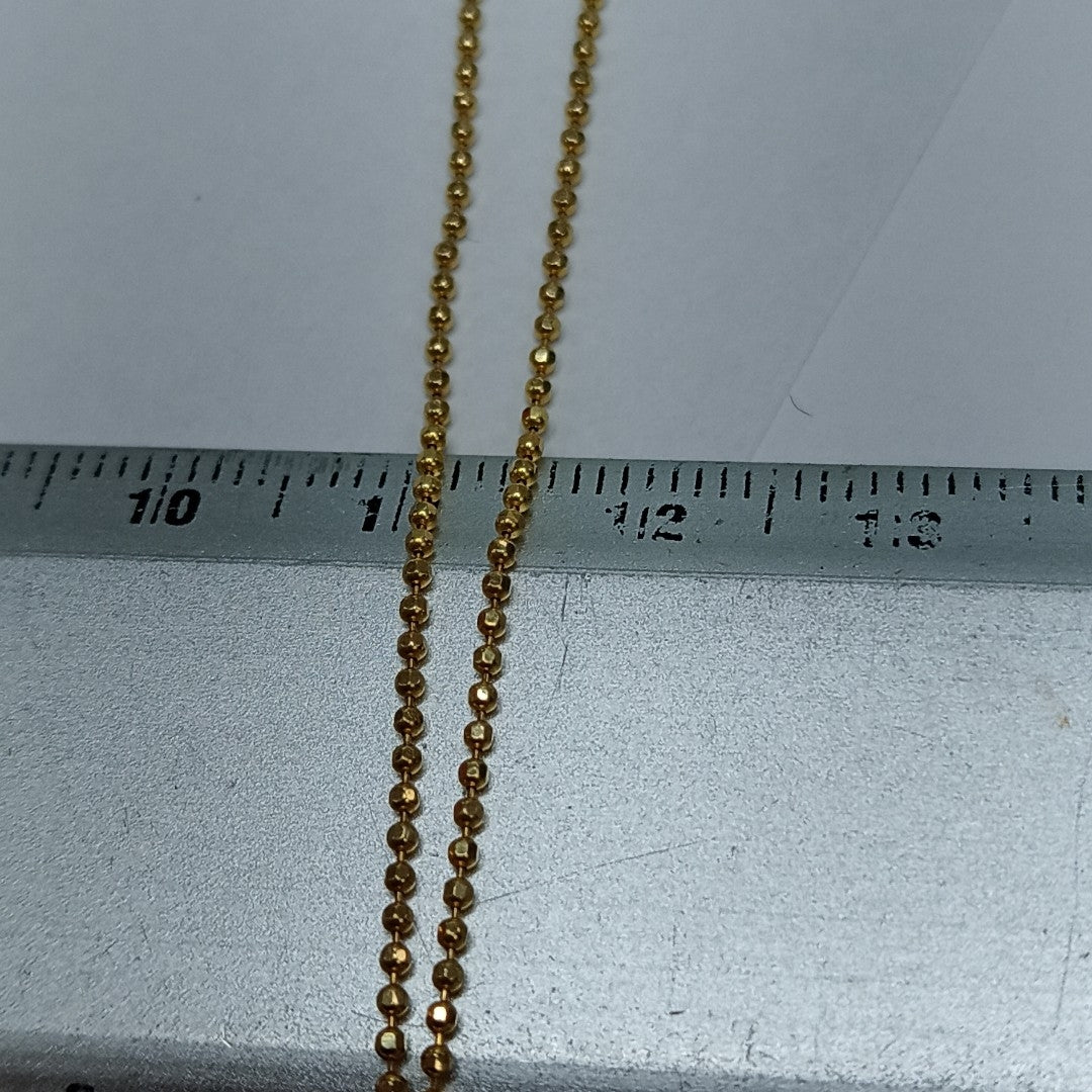 GARGANTILLA ORO 14 K 3,20 GRMS (SEMINUEVO)