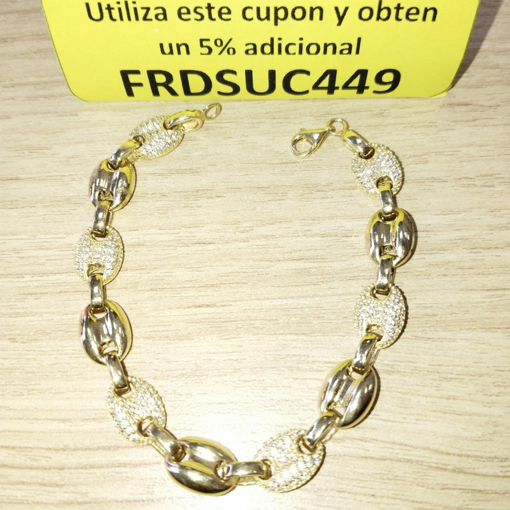 PULSERA ORO 14 K 12.6 GRMS (SEMINUEVO)