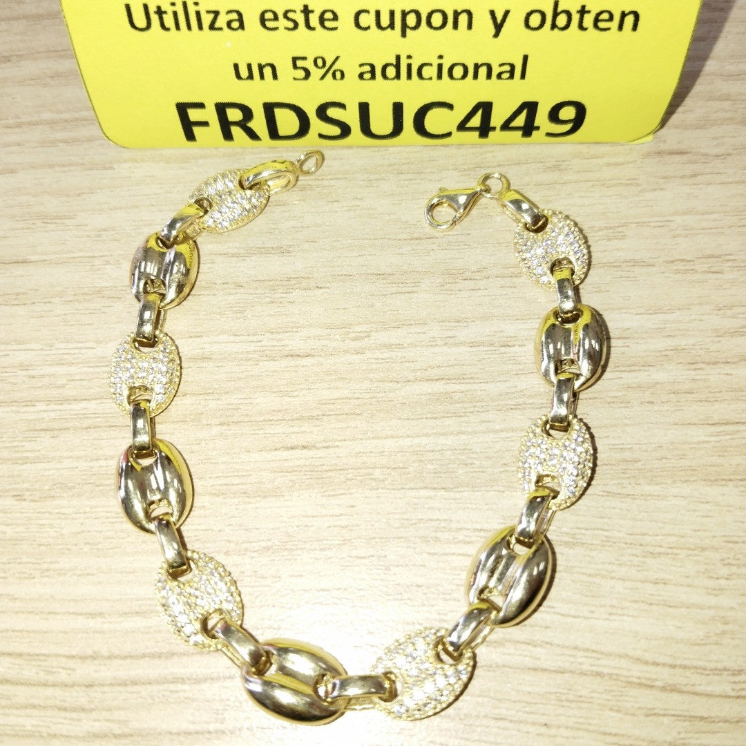 PULSERA ORO 14 K 12.6 GRMS (SEMINUEVO)