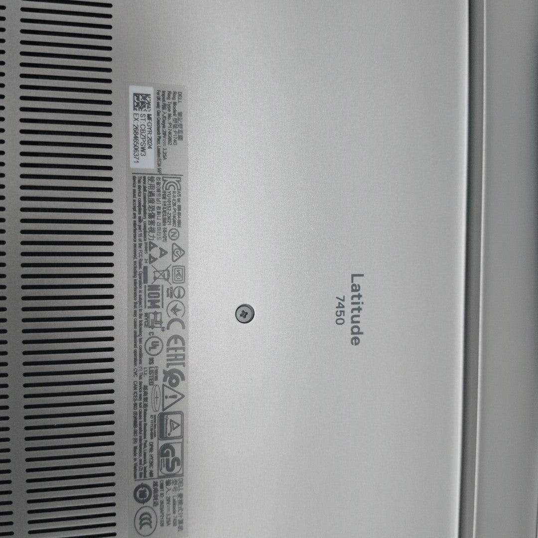 LAPTOP DELL LATITUDE 7450 (2024) 512 GB SSD 32 GB RAM (SEMINUEVO)