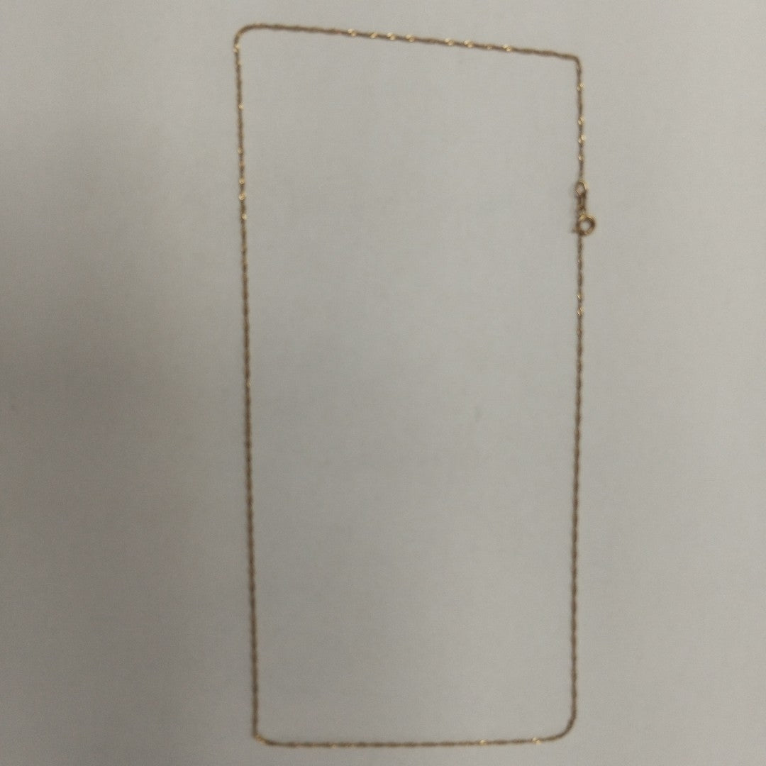 CADENA ORO 14 K 0.8 GRMS (SEMINUEVO)