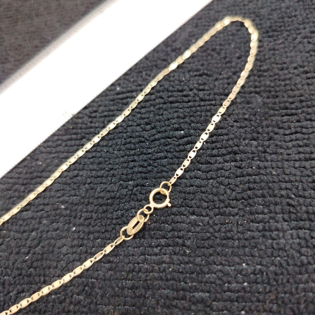 CADENA ORO COMBINADO 10 K 1.3 GRMS (SEMINUEVO)